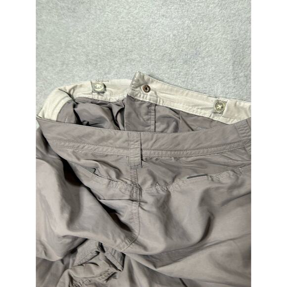 REI Cargo Short Womens Size 2 W29 Board Shorts Nylon Hiking Fishing Stretch Grey - Picture 11 of 15